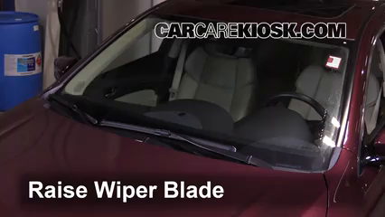 2015 Acura TLX 2.4L 4 Cyl. Windshield Wiper Blade (Front) Replace Wiper Blades